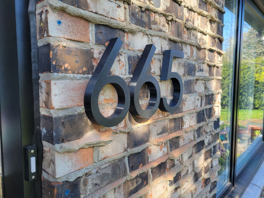 Chiffre d'adresse extérieur 8 Po